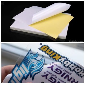 Bahan Kertas Untuk Pembuatan Sticker
