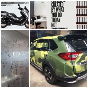 Pemasangan Cutting Sticker Kendal