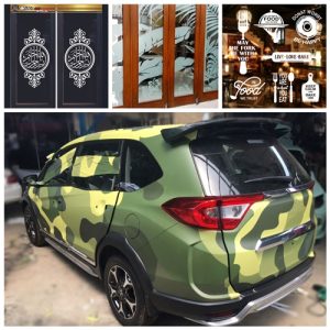 Pemasangan Cutting Sticker Kradenan