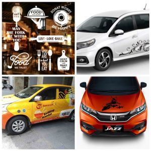Pemasangan Cutting Sticker Kudus