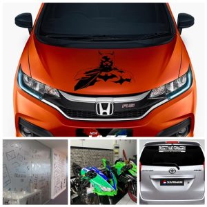 Pemasangan Cutting Sticker Salatiga