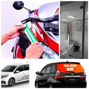 Pemasangan Cutting Sticker Temanggung