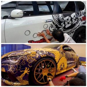Tips Membuat Stiker Cutting Mobil